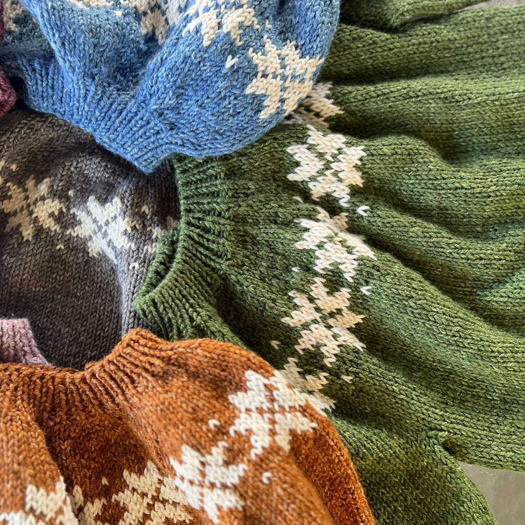 Clase con Patrón Sweater Nieve | Infantil