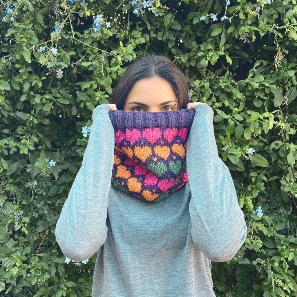 Taller de Tejido Cuello de Jacquard Circular