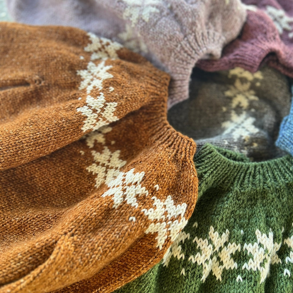 Clase con Patrón Sweater Nieve | Infantil