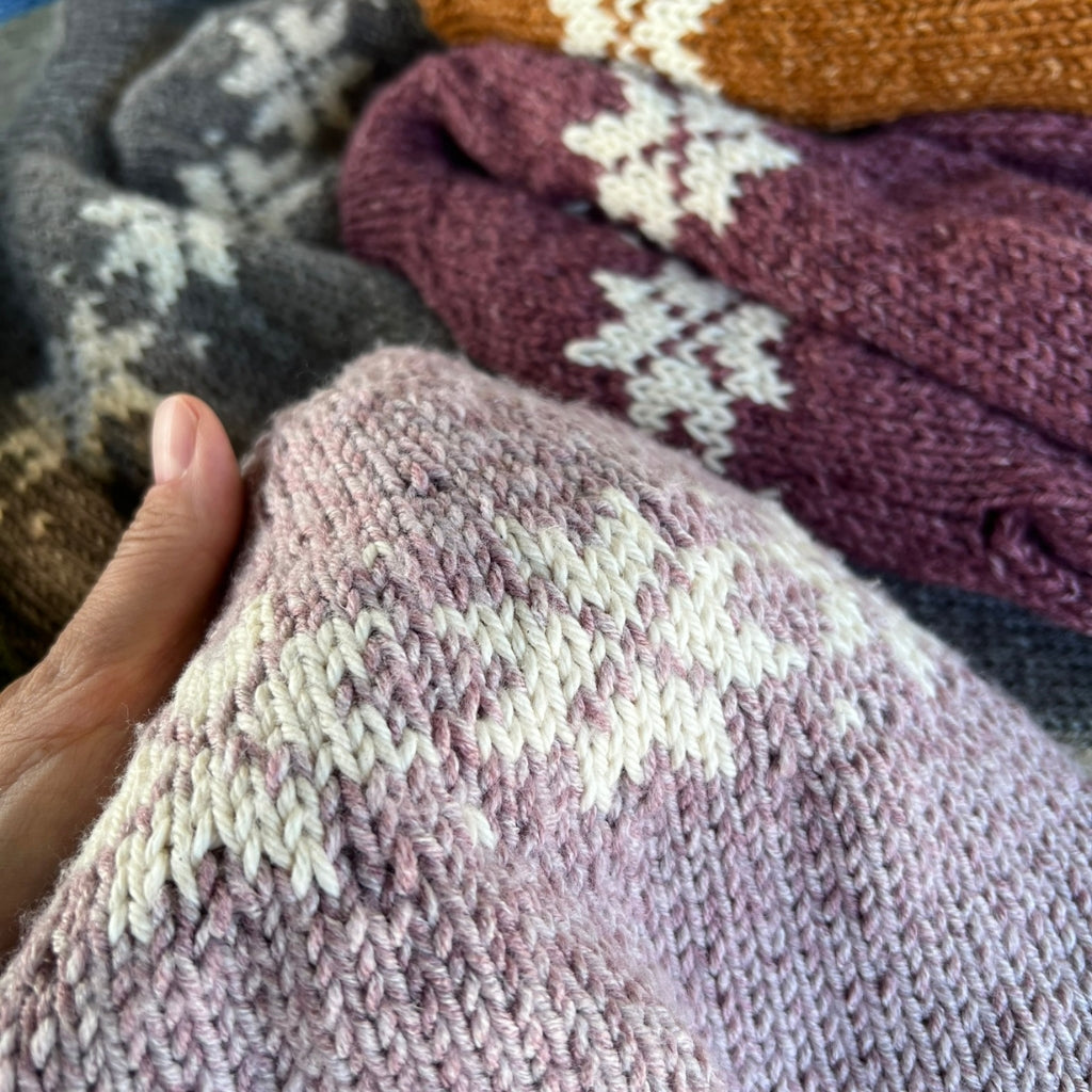 Clase con Patrón Sweater Nieve | Infantil