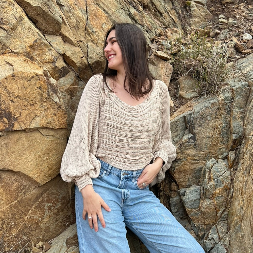 Clase con Patrón Sweater Brisa | Adulto