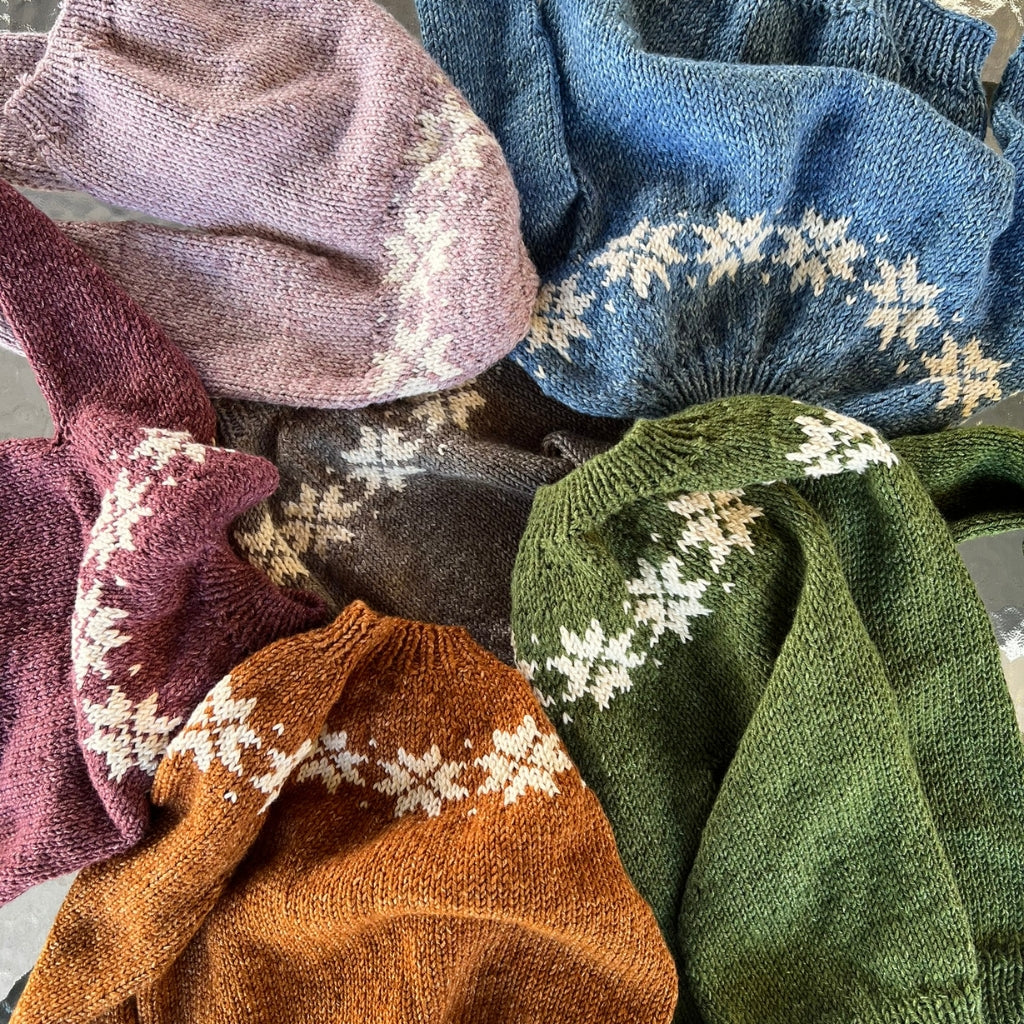 Clase con Patrón Sweater Nieve | Infantil