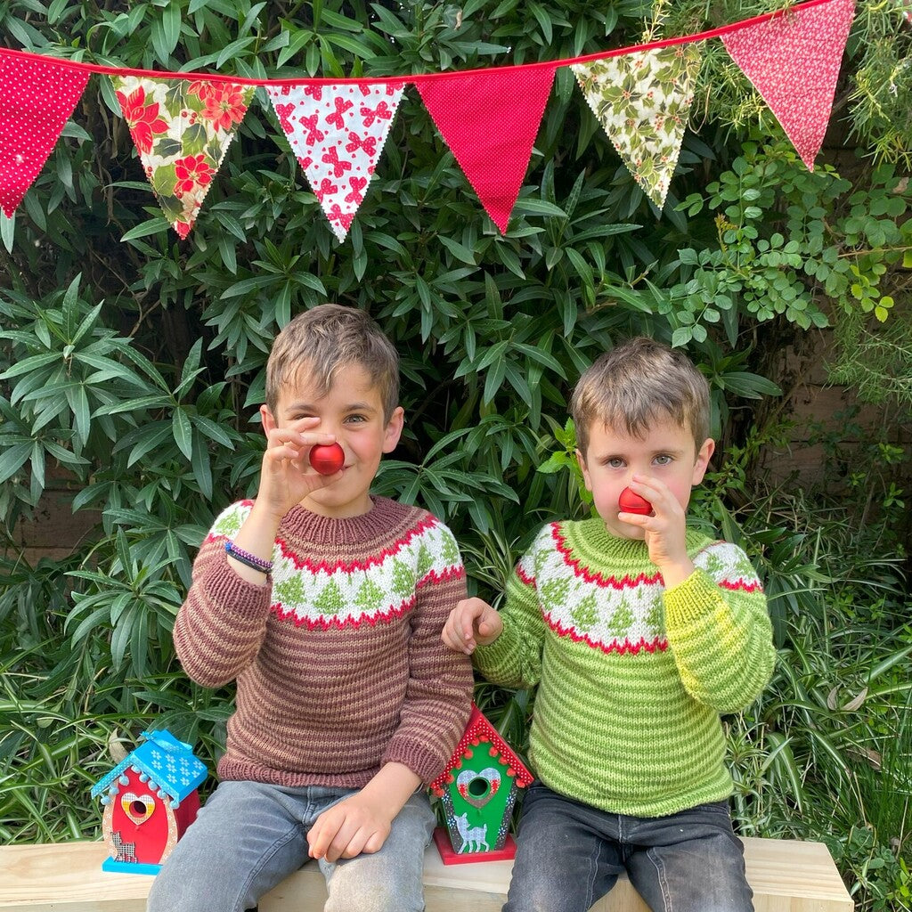 Clase Sweater Abetos | Adulto e Infantil