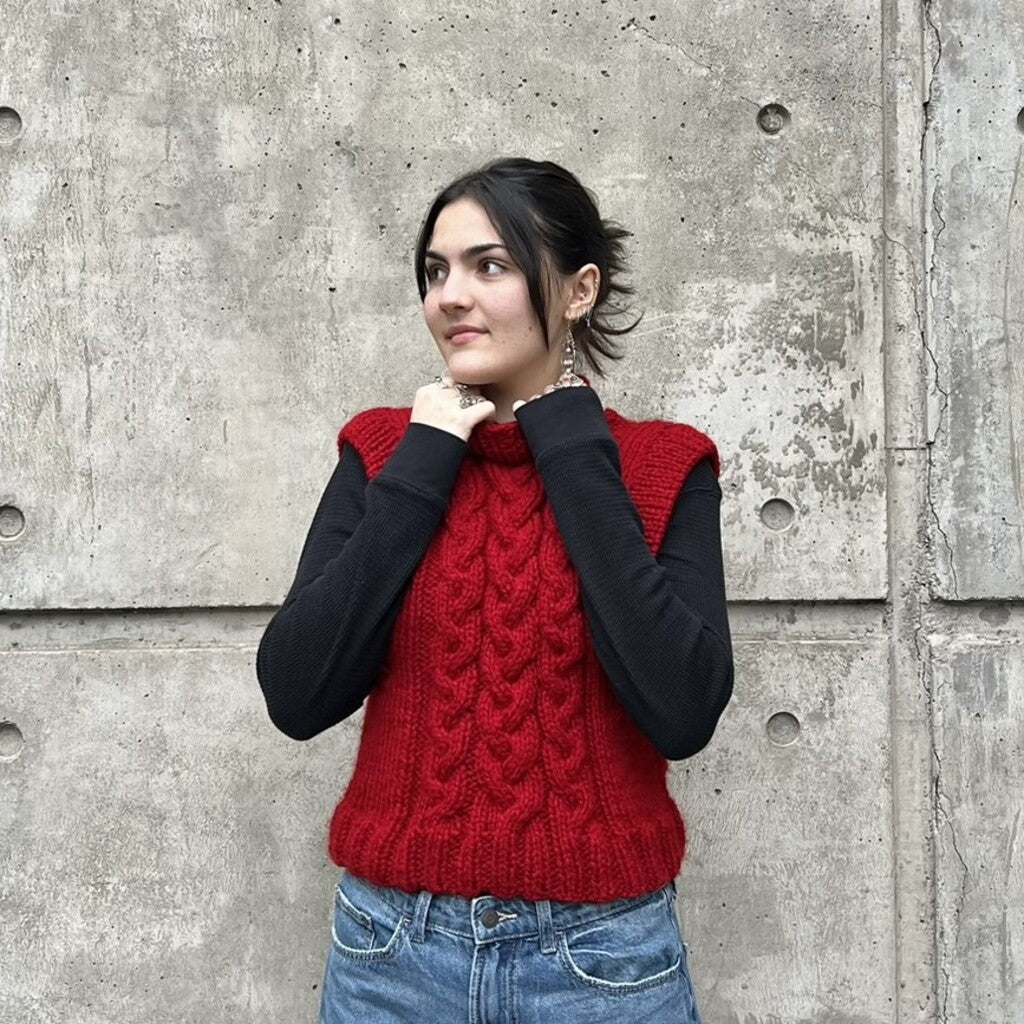 Clase Sweater Regazo Sin Mangas | Adulto