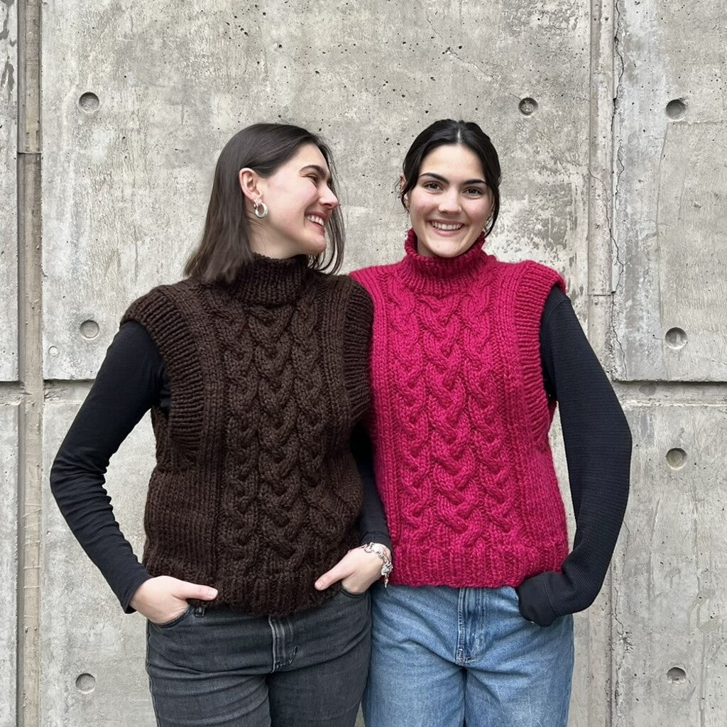 Clase Sweater Regazo Sin Mangas | Adulto