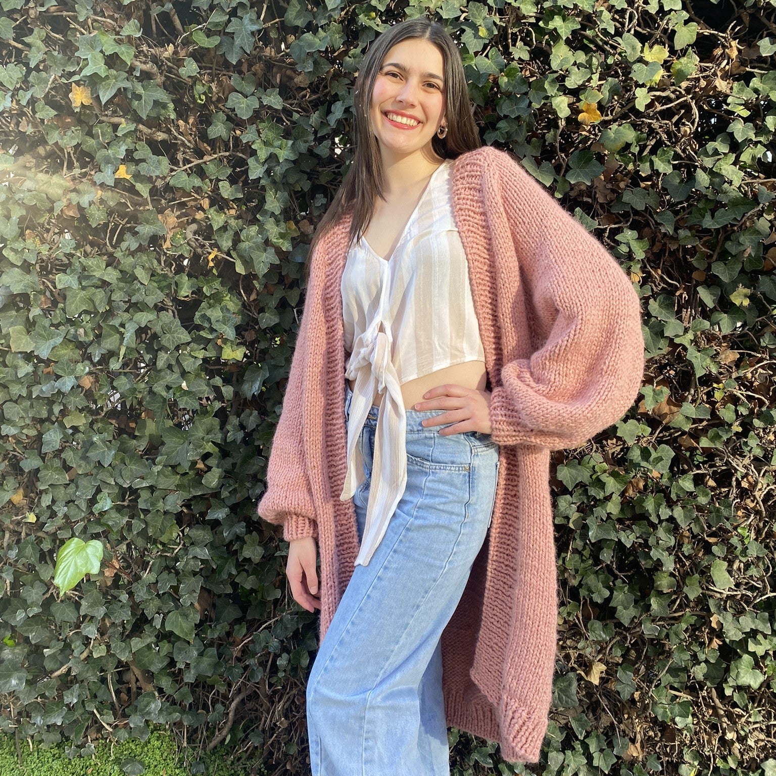 Cardigan Trazos - Tejido a Mano