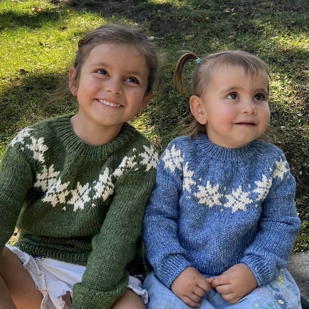 Clase con Patrón Sweater Nieve | Infantil