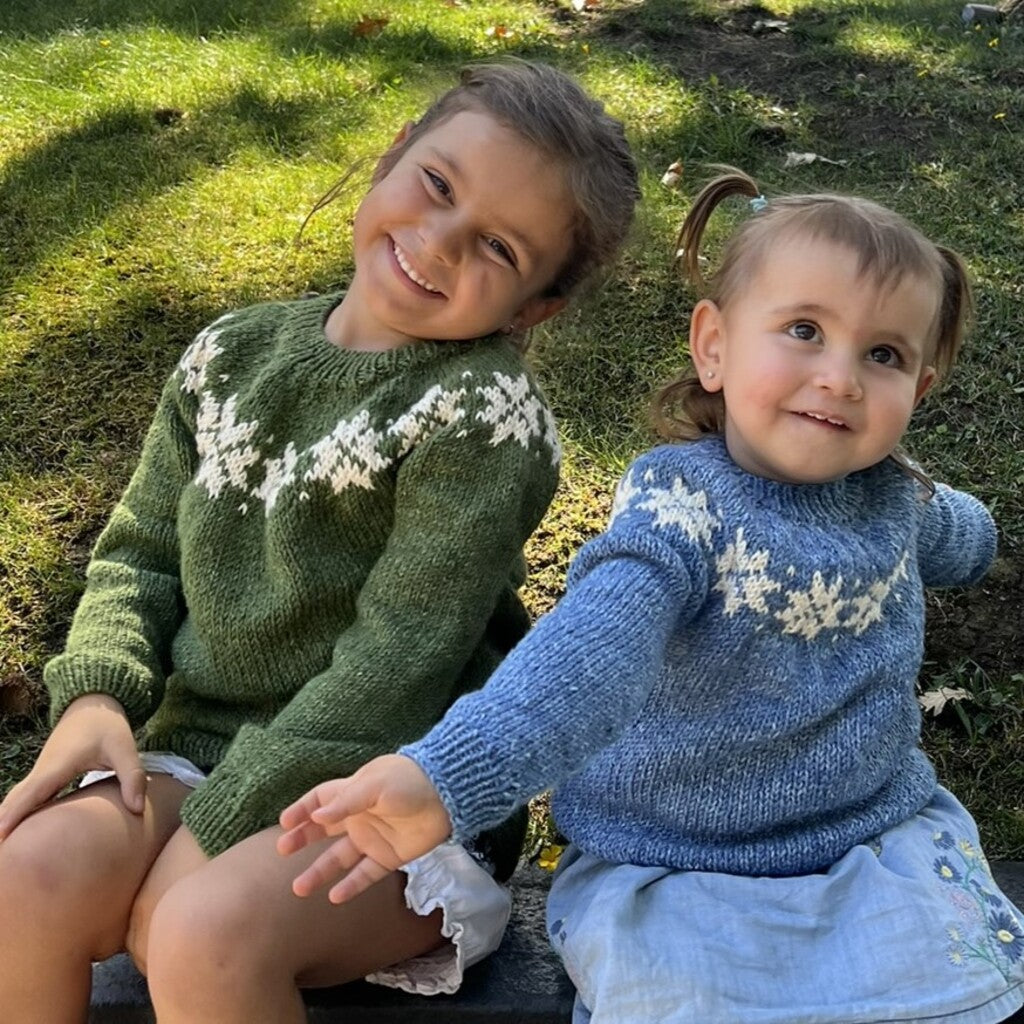 Clase con Patrón Sweater Nieve | Infantil