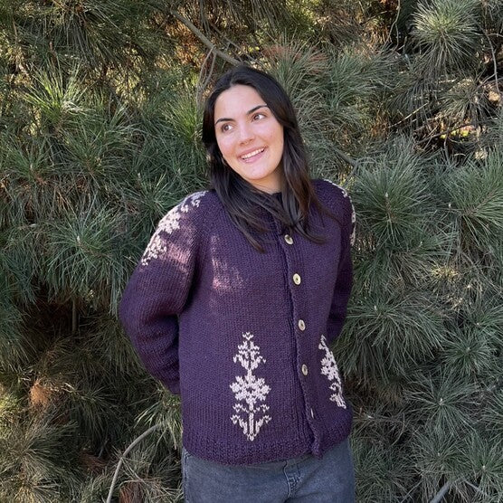 Clase Cardigan Malvas | Adulto