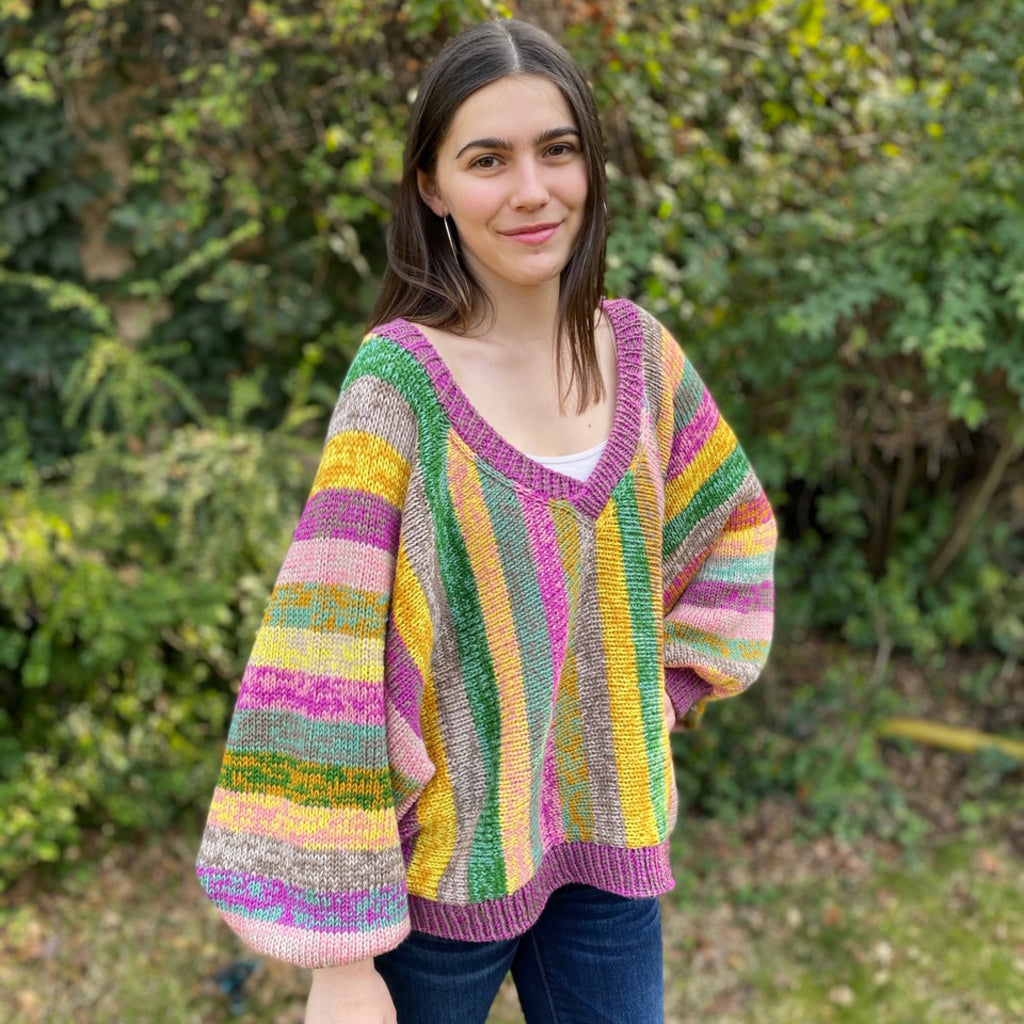 Patrón Sweater Iris | Adulto