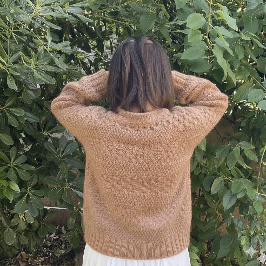 Kit Cardigan Magnolias | Adulto + Clase Gratis