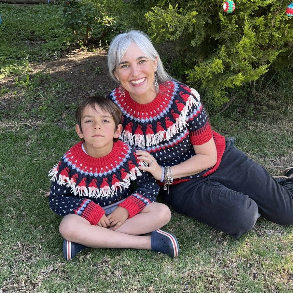 Clase Sweater Gnomos | Adulto e Infantil