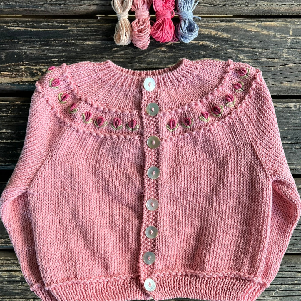 Kit Cardigan Suspiros | Mini e Infantil