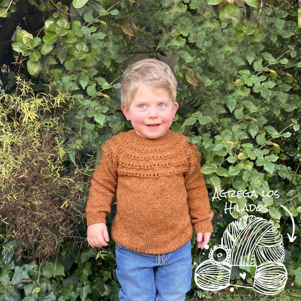 Clase Sweater y Chaleco Orugas | Infantil