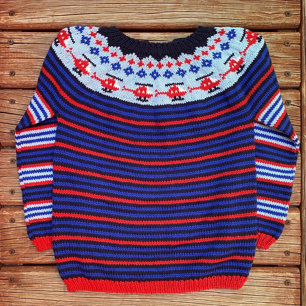 Patrón Sweater Helicópteros | Infantil