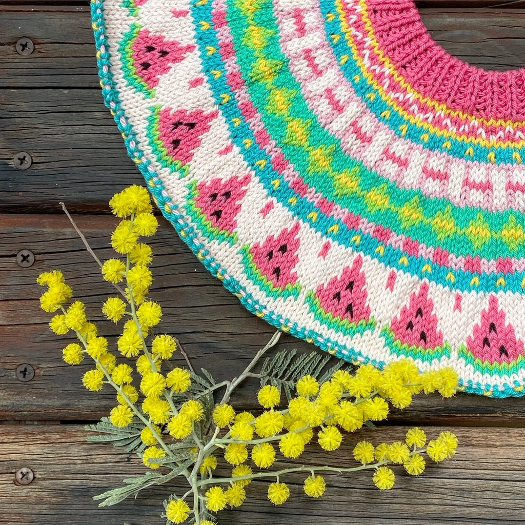 Patrón Sweater Sandías | Infantil