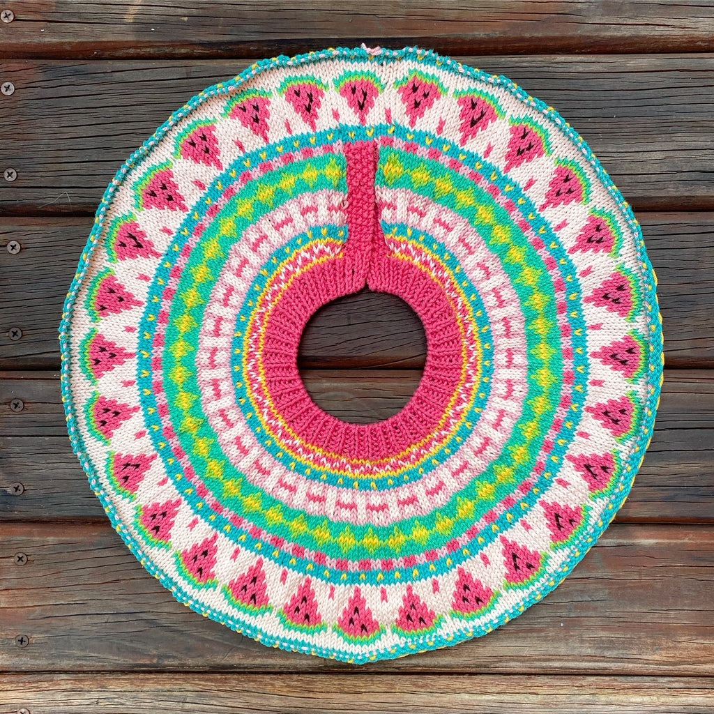 Patrón Sweater Sandías | Infantil