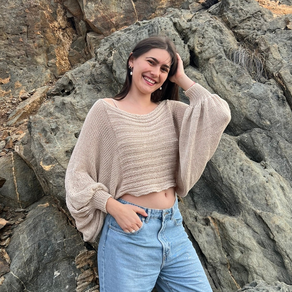 Clase con Patrón Sweater Brisa | Adulto