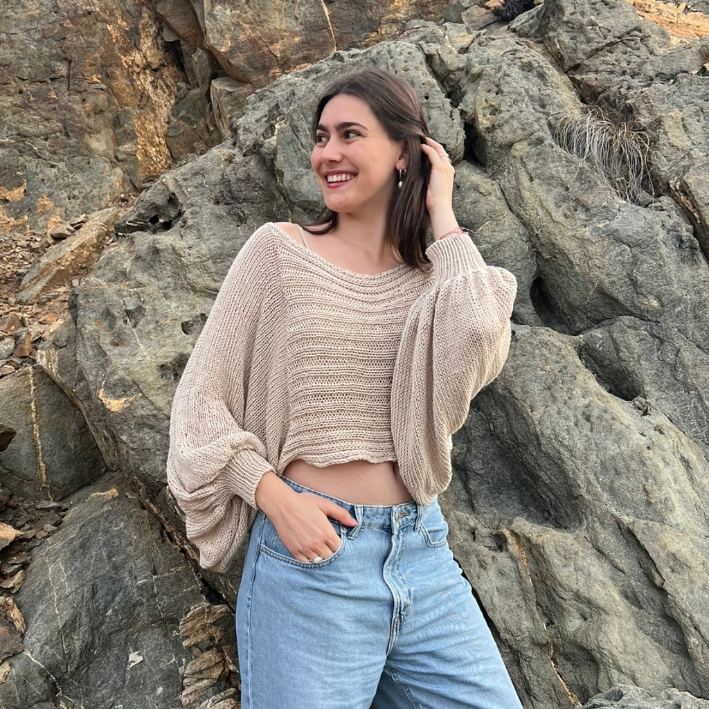 Clase con Patrón Sweater Brisa | Adulto