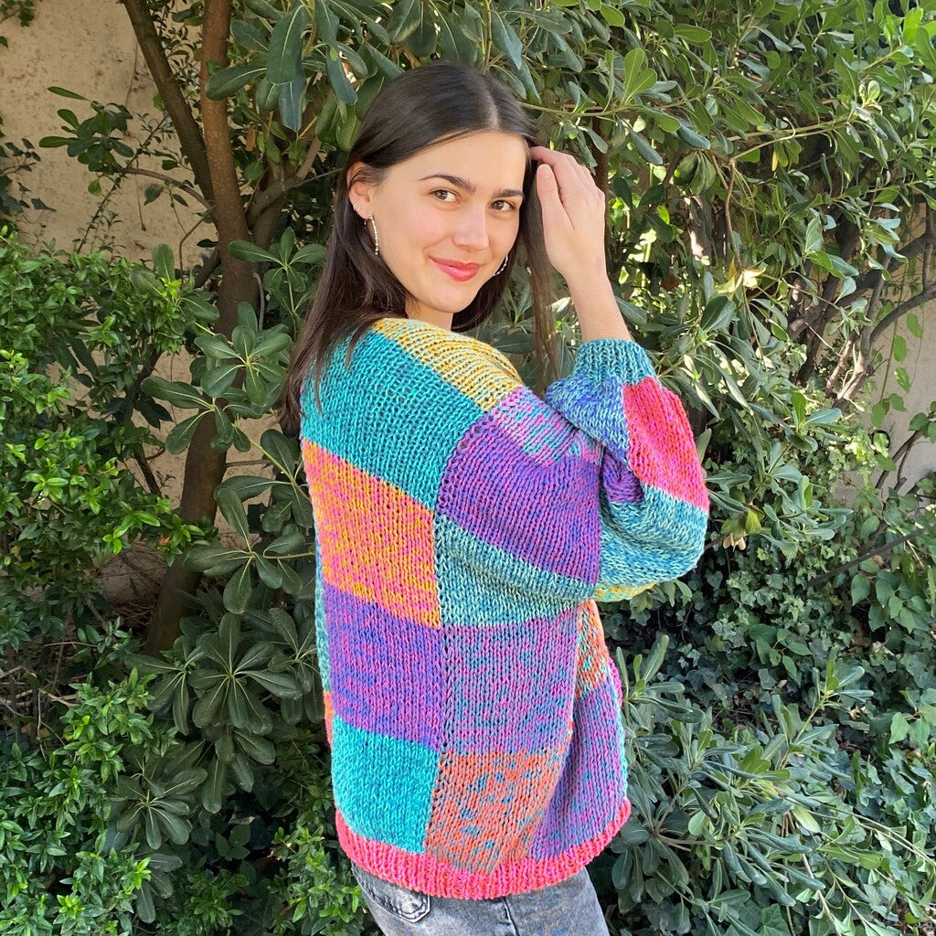 Patrón Chaleco Caleidoscopio | Adulto