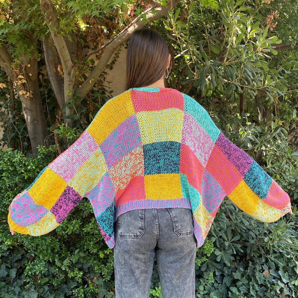 Patrón Chaleco Caleidoscopio | Adulto