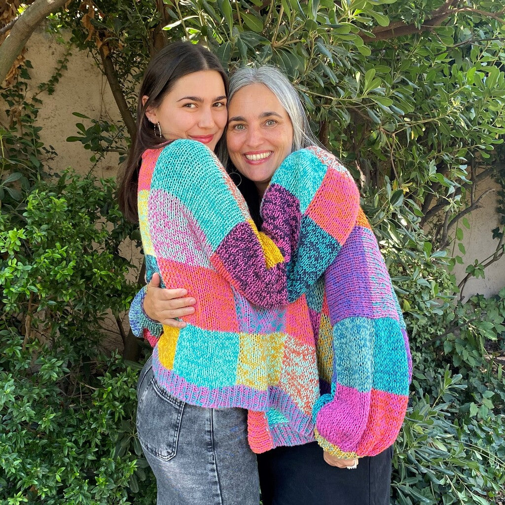 Patrón Chaleco Caleidoscopio | Adulto