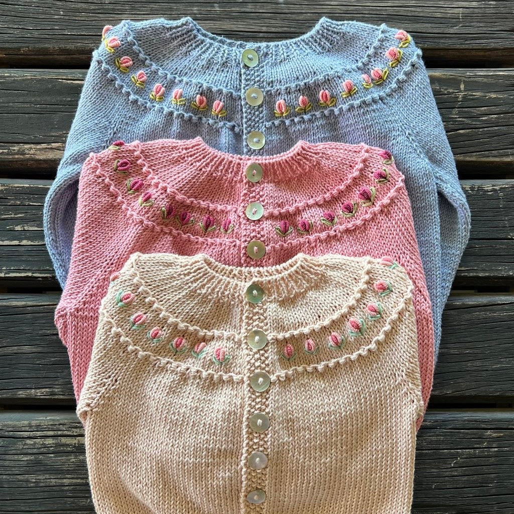 Kit Cardigan Suspiros | Mini e Infantil