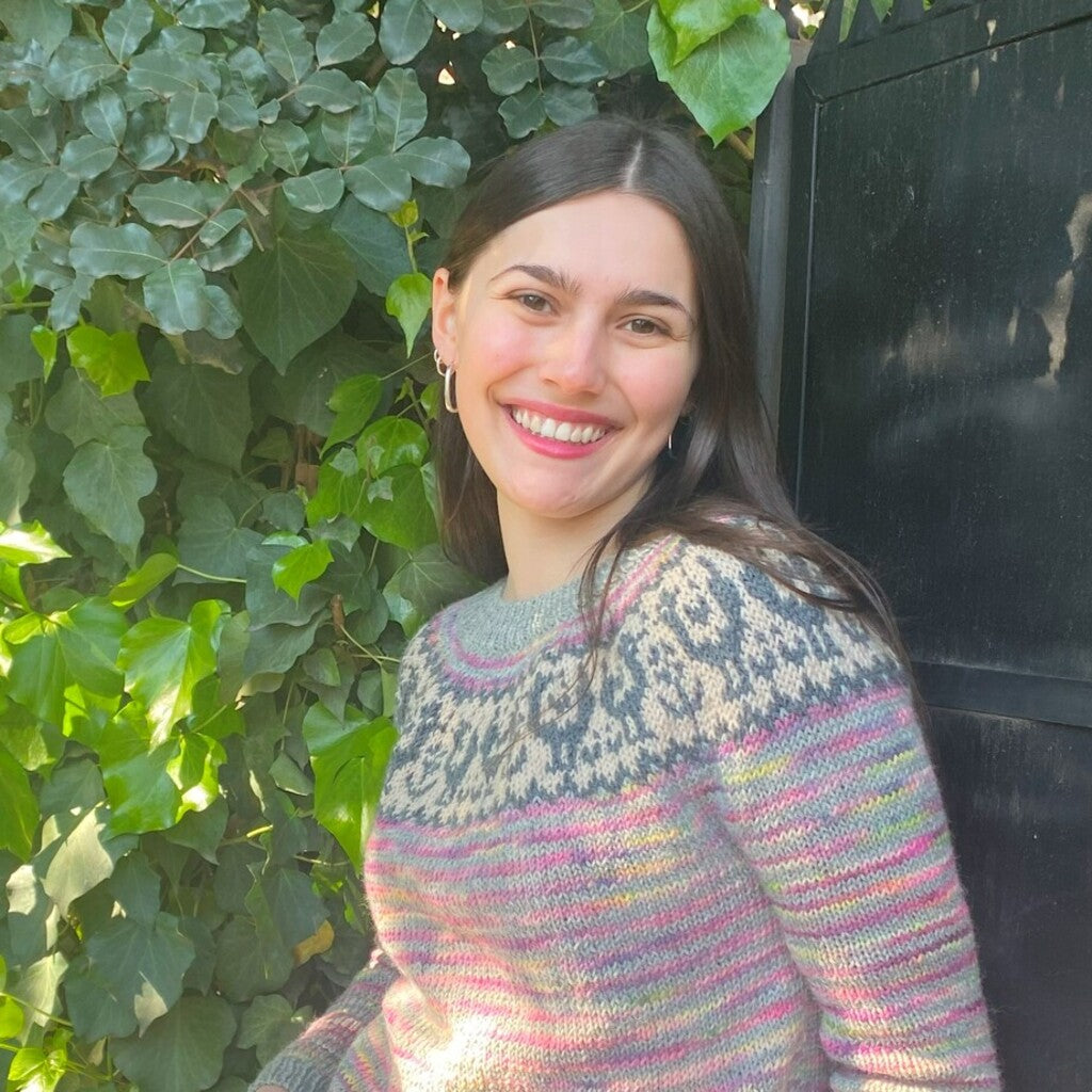 Sweater Grullas - Tejido a Mano