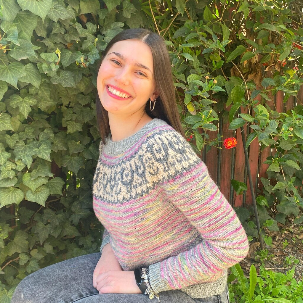 Sweater Grullas - Tejido a Mano