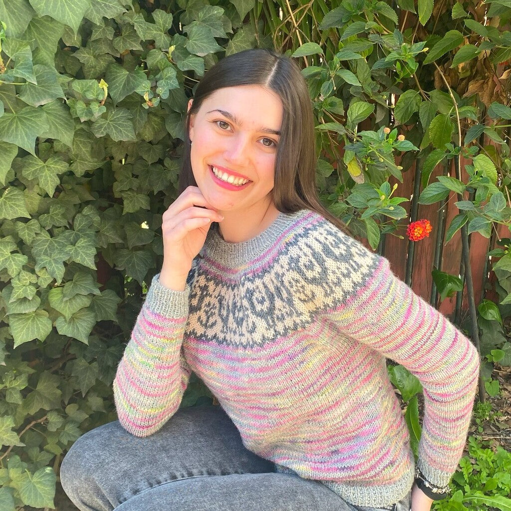 Sweater Grullas - Tejido a Mano