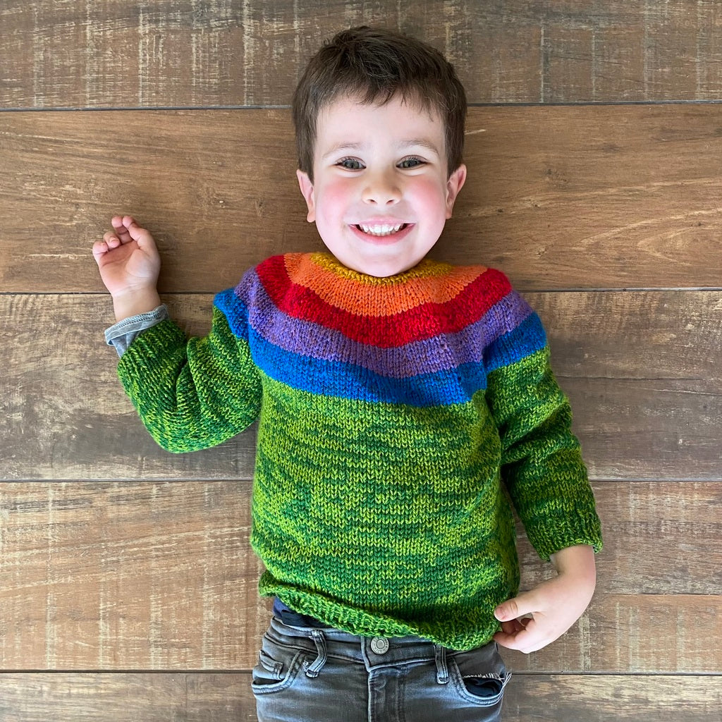 Clase Sweater Arcoíris | Infantil