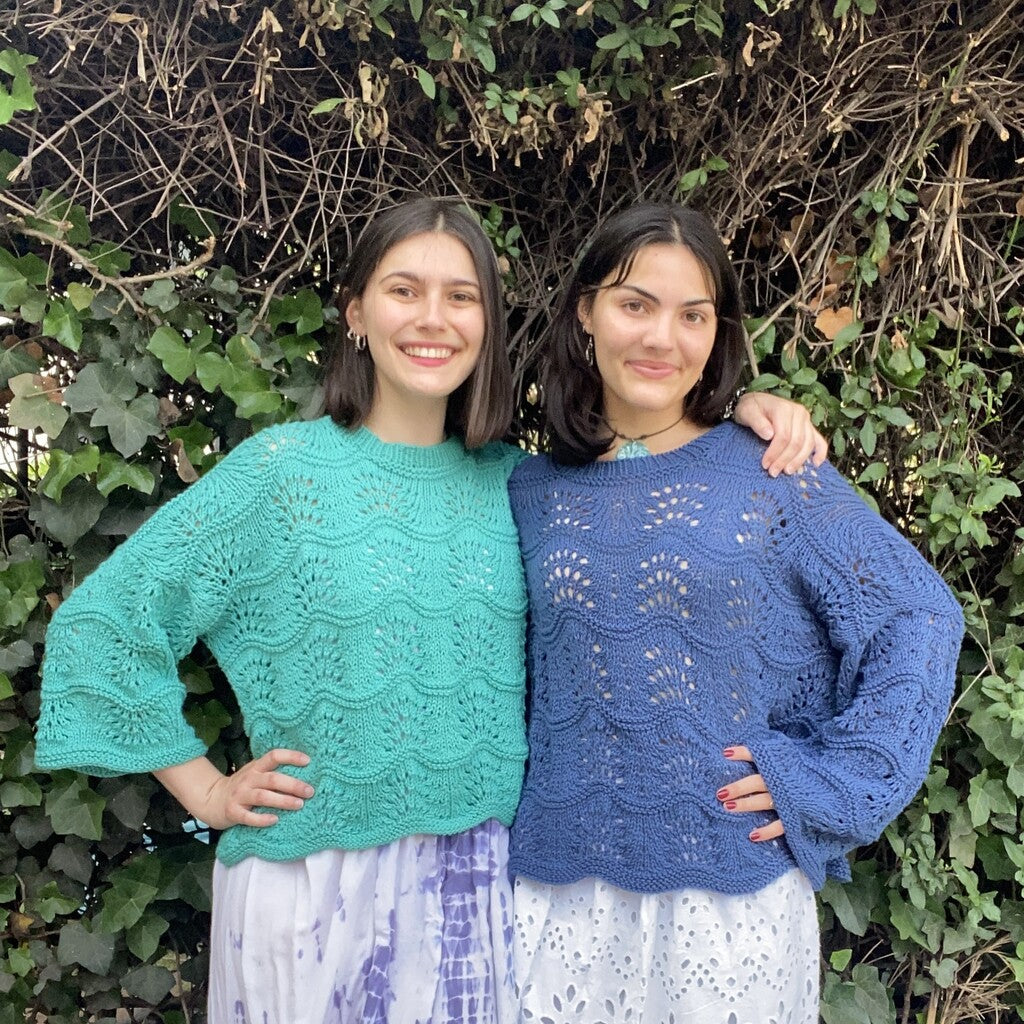 Kit Sweater Ondas | Adulto + Clase Gratis