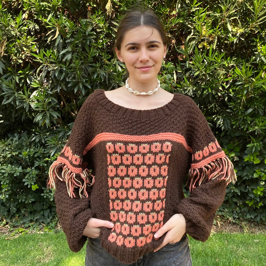 Patrón Sweater Lumina Jacquard | Adulto
