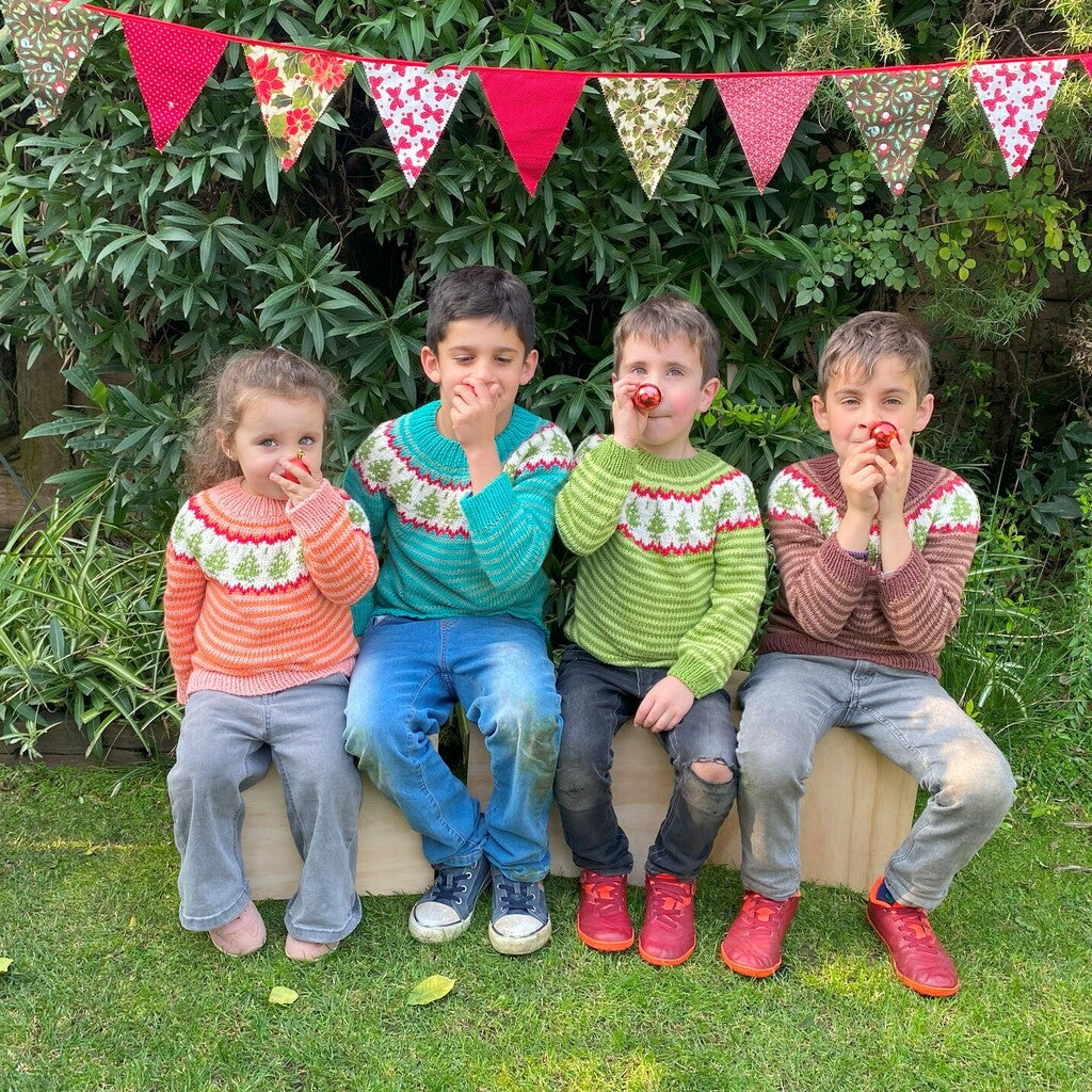 Clase Sweater Abetos | Adulto e Infantil