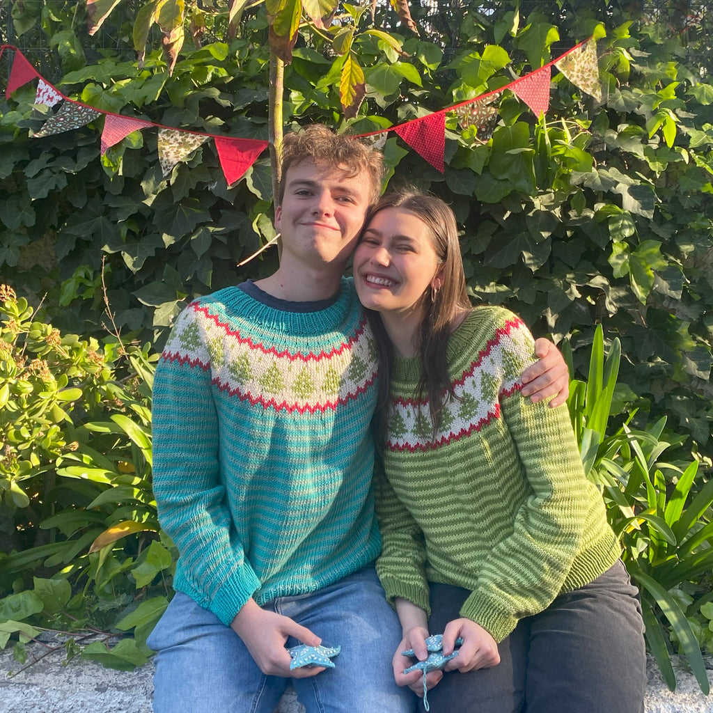 Clase Sweater Abetos | Adulto e Infantil