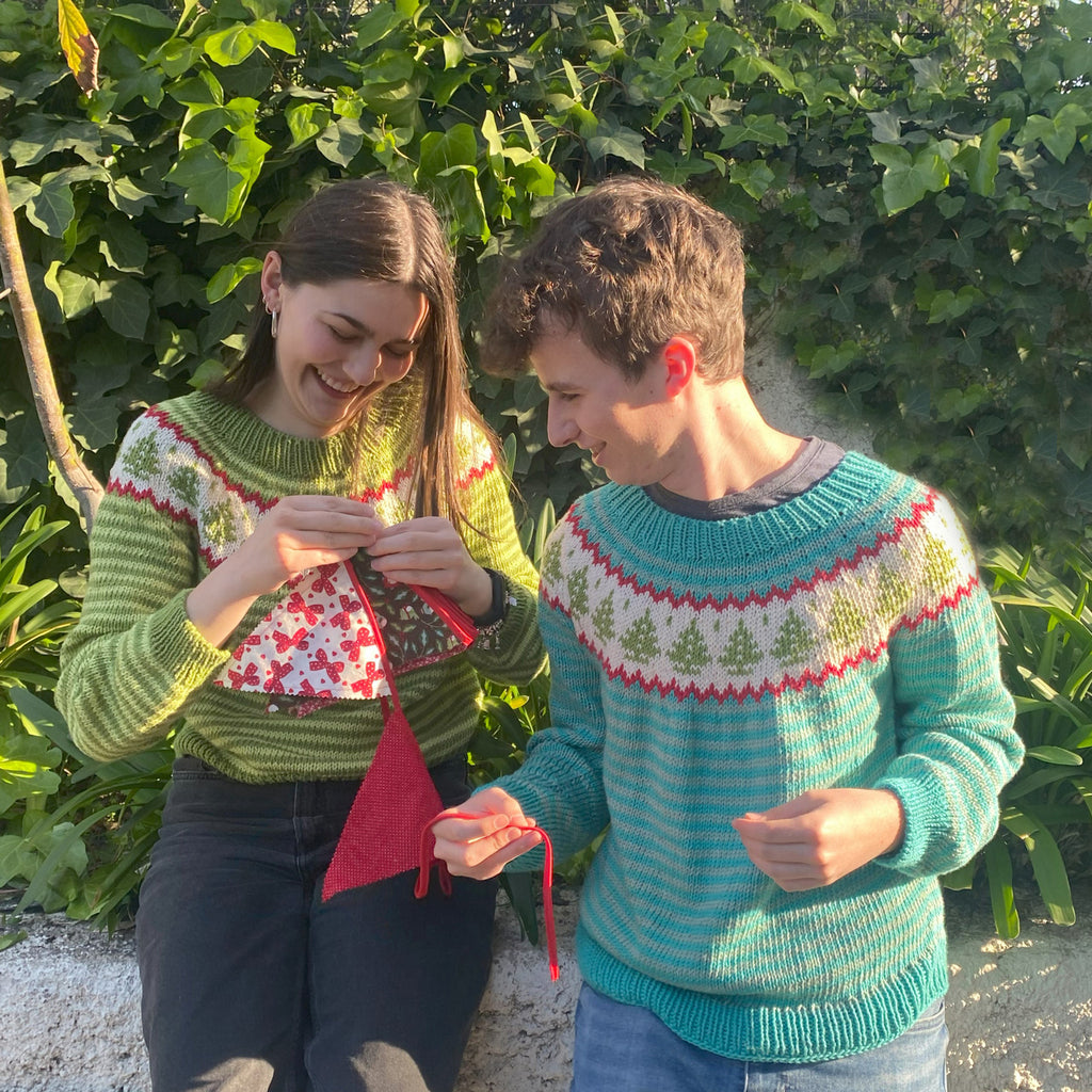 Clase Sweater Abetos | Adulto e Infantil