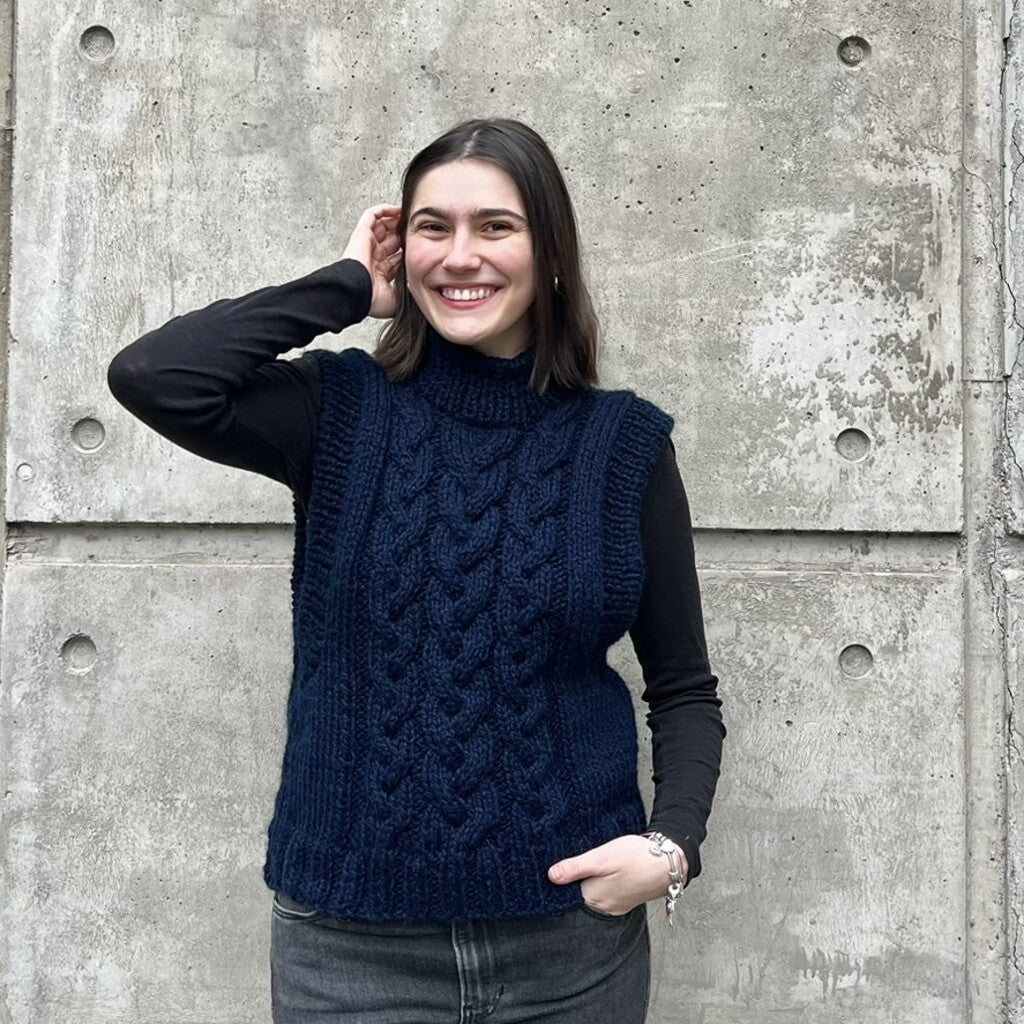 Clase Sweater Regazo Sin Mangas | Adulto