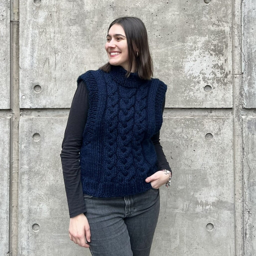 Clase Sweater Regazo Sin Mangas | Adulto