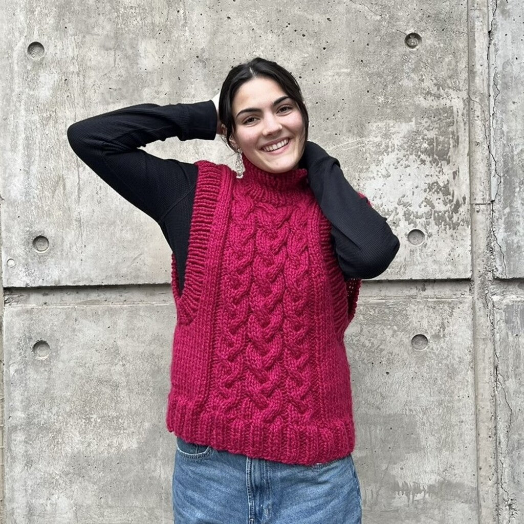 Clase Sweater Regazo Sin Mangas | Adulto