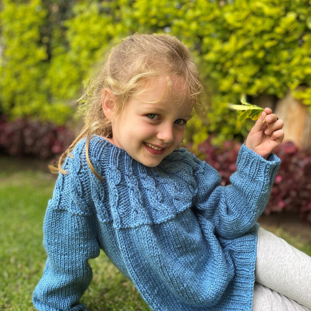 Patrón Sweater Refugio | Infantil