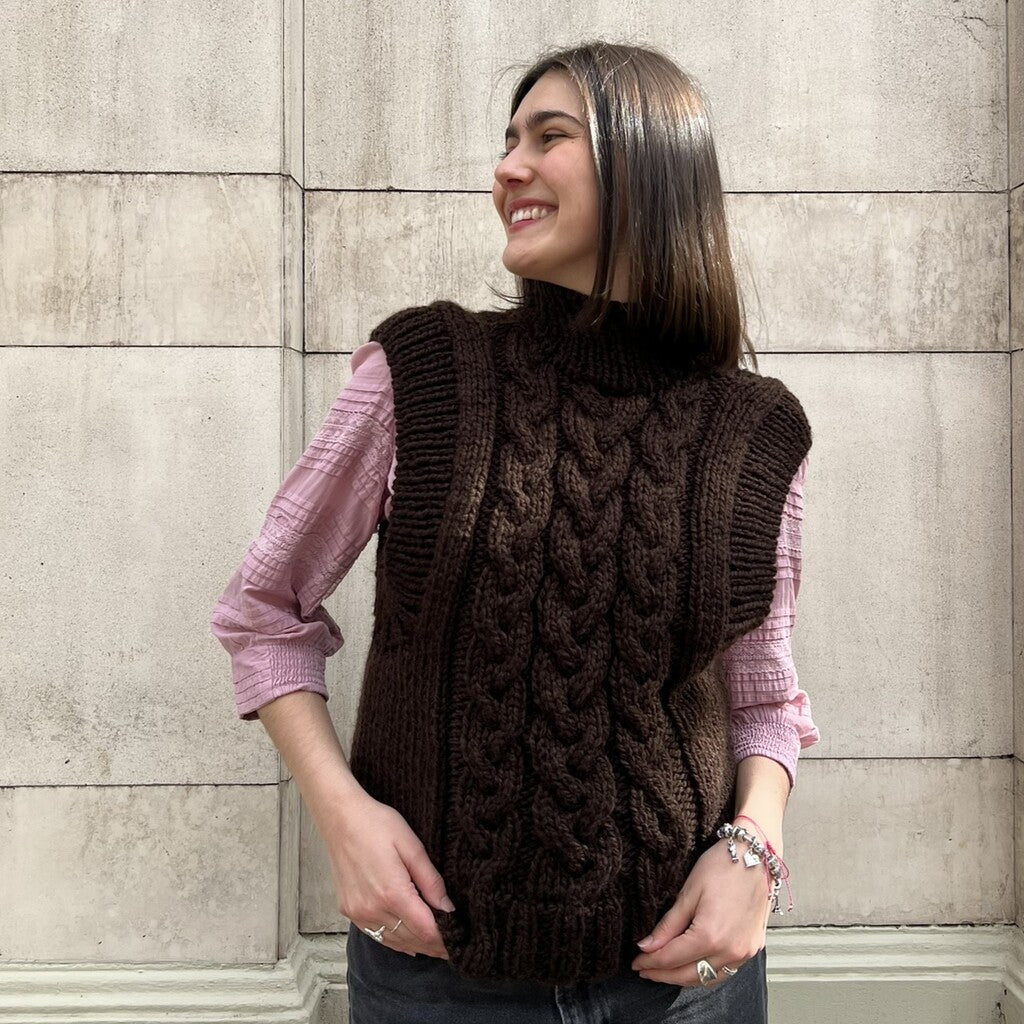 Clase Sweater Regazo Sin Mangas | Adulto