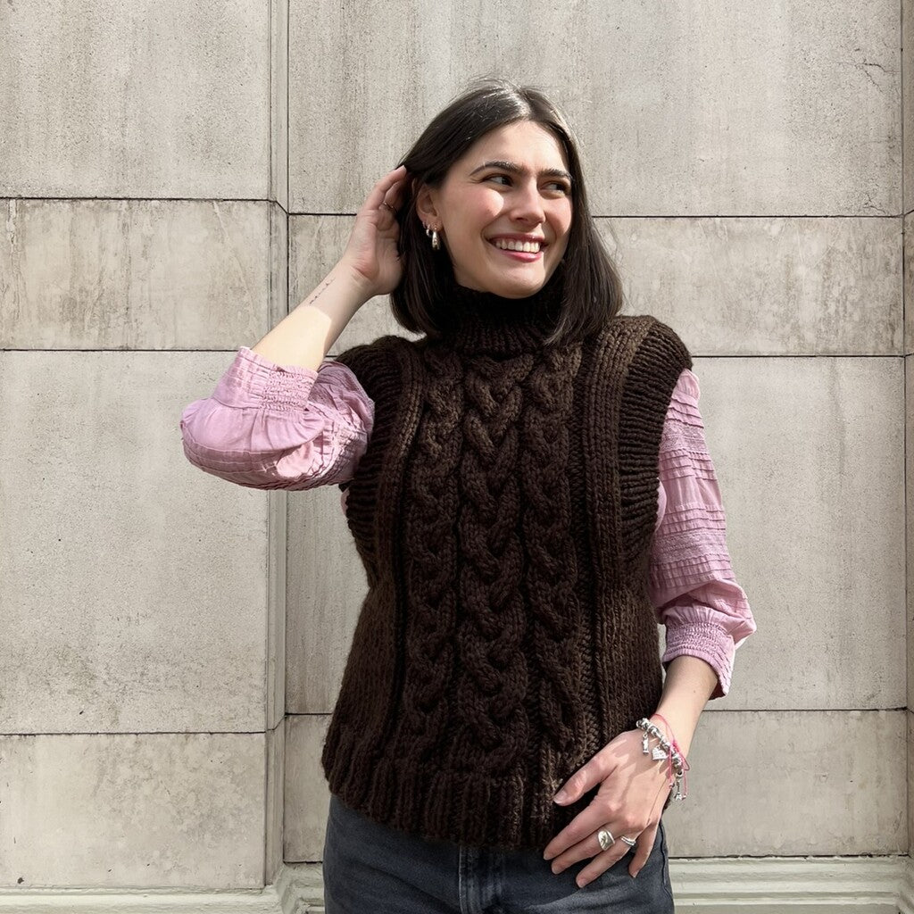 Clase Sweater Regazo Sin Mangas | Adulto