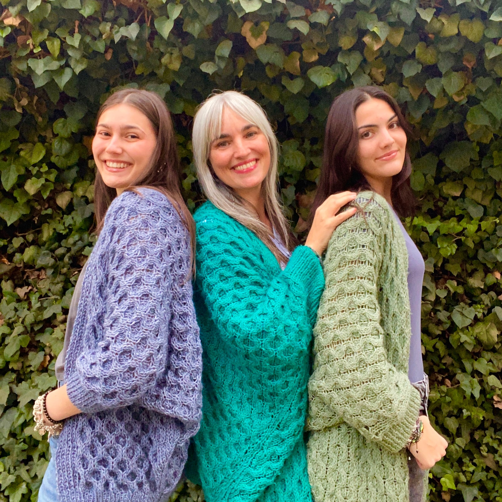 Clase con Patrón Cardigan Panal | Adulto