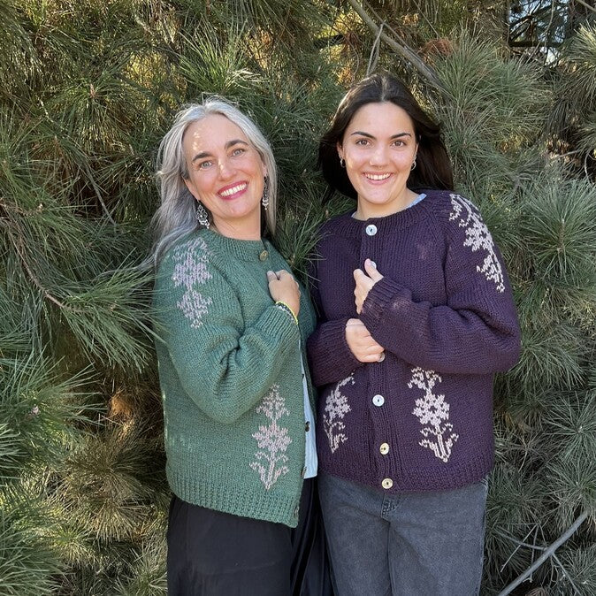 Clase Cardigan Malvas | Adulto