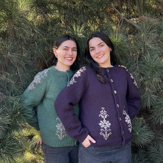 Clase Cardigan Malvas | Adulto