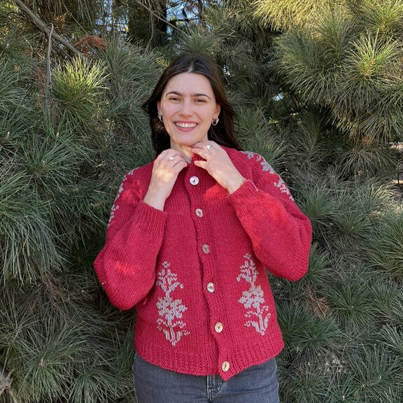 Clase Cardigan Malvas | Adulto