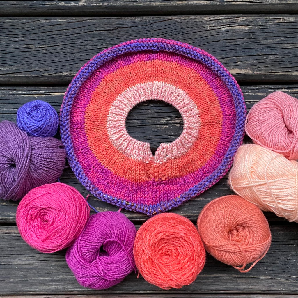 Patrón Sweater Arcoíris | Mini