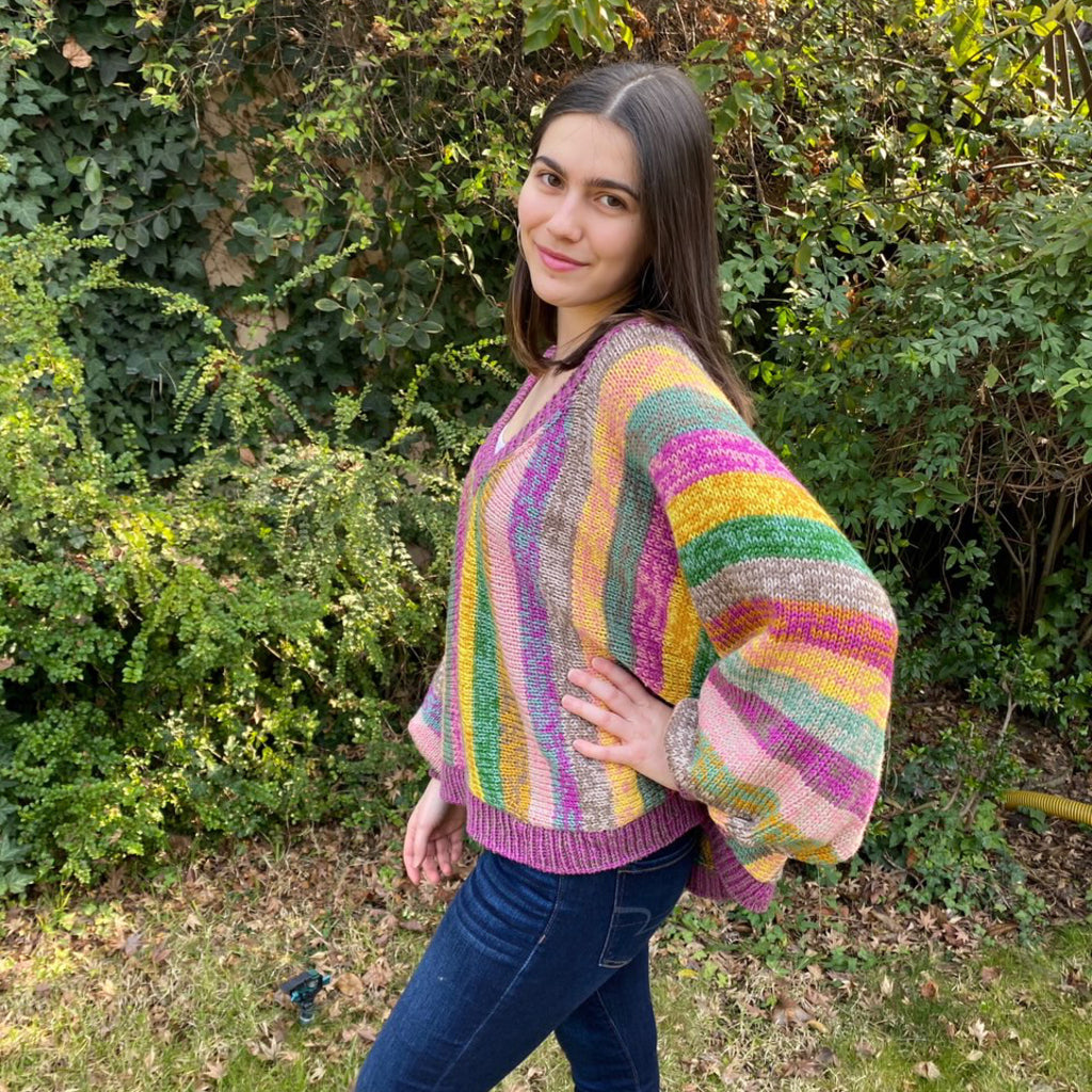 Patrón Sweater Iris | Adulto