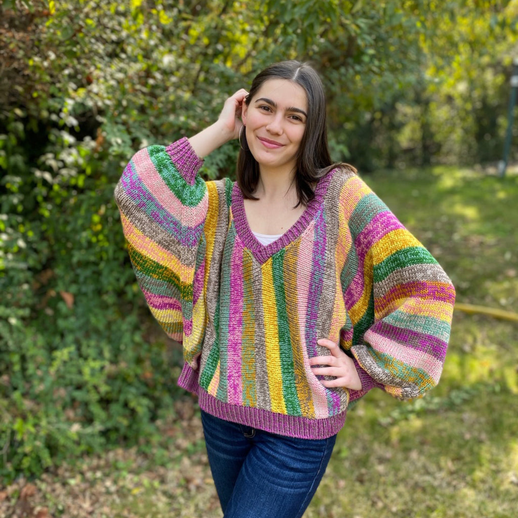 Patrón Sweater Iris | Adulto