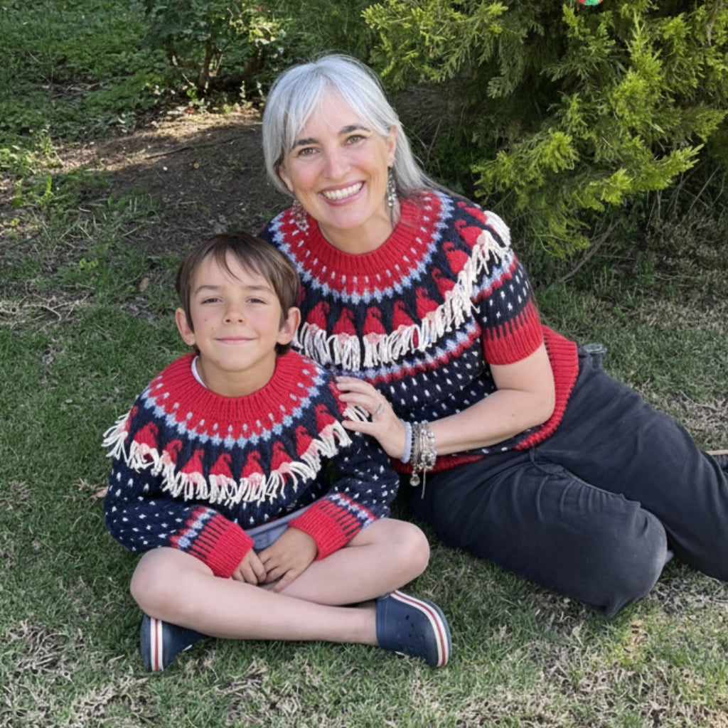Clase Sweater Gnomos | Adulto e Infantil
